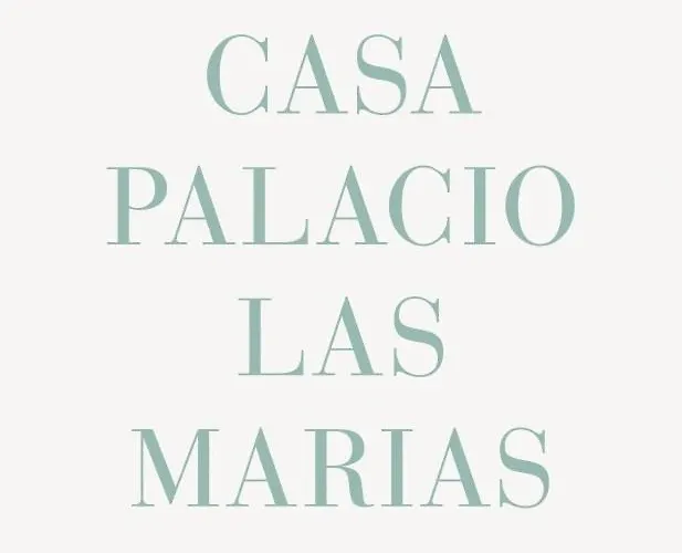 Villa Casa Palacio Marias - Casa En Exclusividad